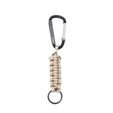 Handmade Leather Rope Woven Keychain Metal key rings Key Chains Key Holder Keyring Gifts Outdoor Survival Tactical Military